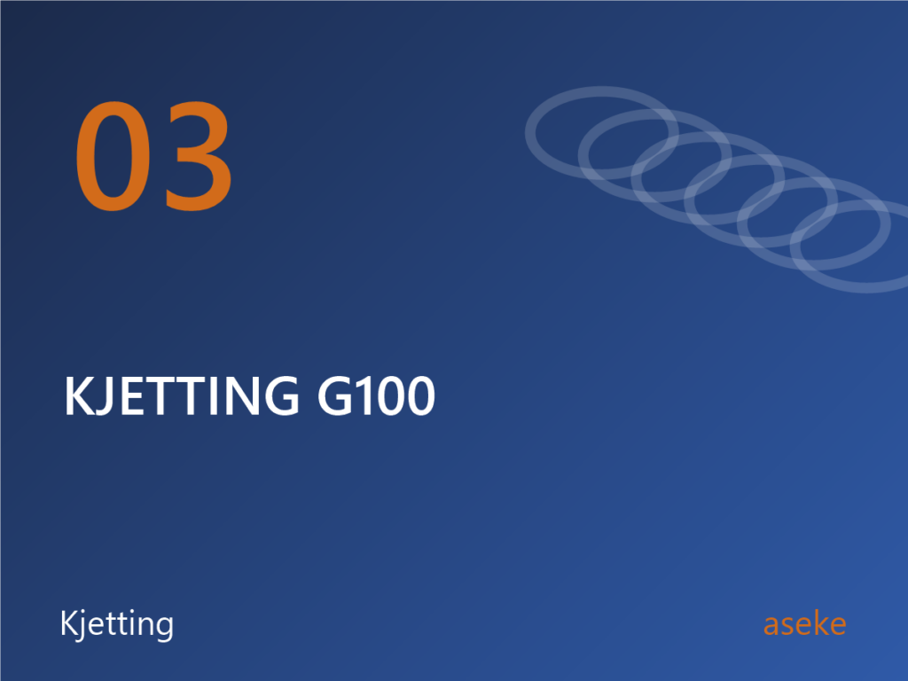 03 Kjetting G100