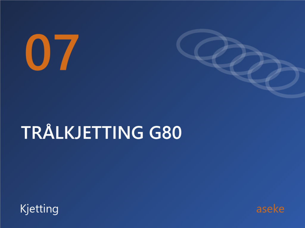07 Trålkjetting G80